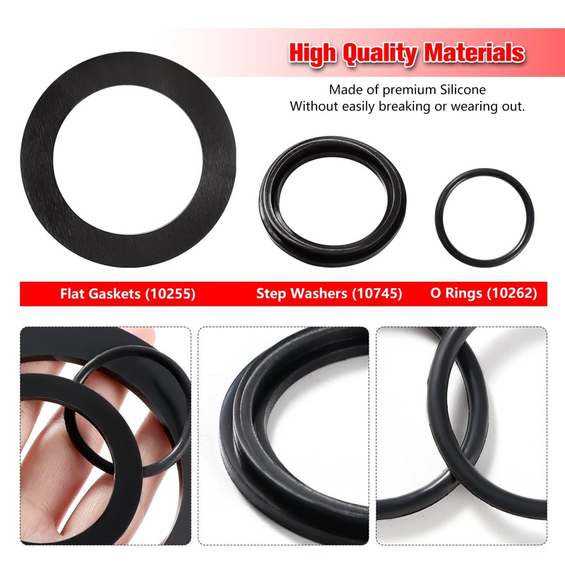 YIXISI Pack of 6 25076RP Pool O-Ring Sealing Rings, Pool