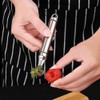 1Pc Sliver Stainless Steel Strawberry Huller and Tomato Stem Corer