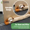 Evelots Under Door Dog Draft Stopper - Weighted - Keep
