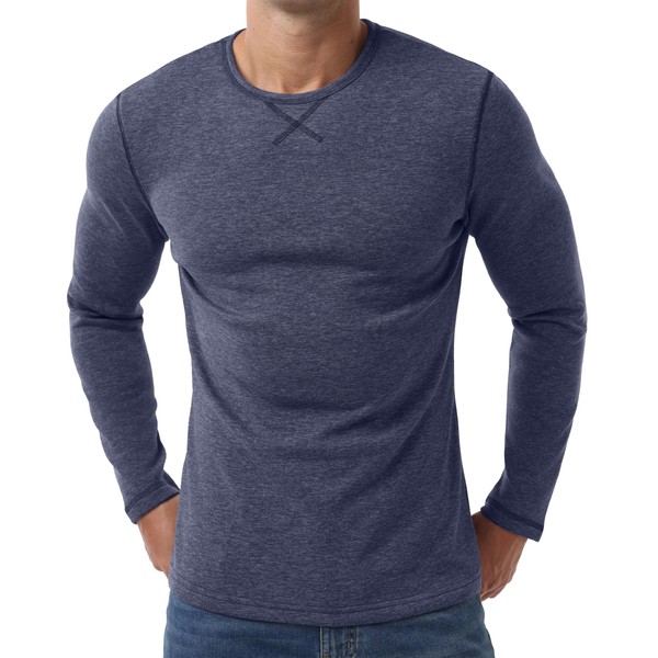 Sailwind Mens Thermal Underwear Long Sleeve Shirts Wool Base Layer