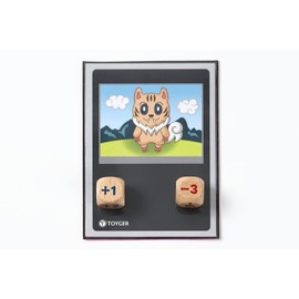 TOYGER Counter Dice [Shadowverse EVOLVE Compatible] Wood Counter Dice, Pack of 15