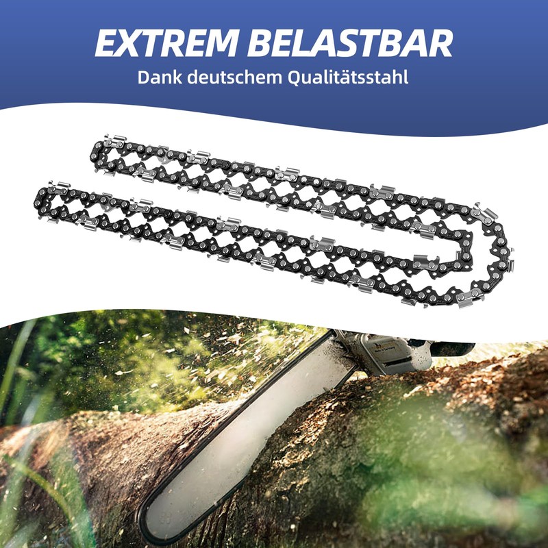 AICOYA 3 x 40 cm saw chain 3/8 inch LP