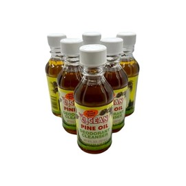 Generic Ocean Pine Oil Original 65% Pure Pine Multipurpose Cleaner, 8 fl oz, for Kitchen, Floor, Bathroom, Surface Cleaning (6)