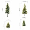 Pine Tree Wall Stickers for Nursery: Peel and Stick Christmas