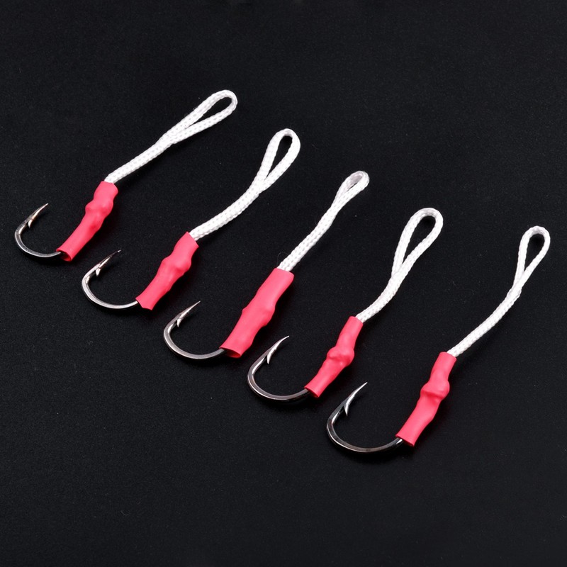 Easy Catch ® 50pcs/lot Super Strong Assist Hooks Stainless Steel