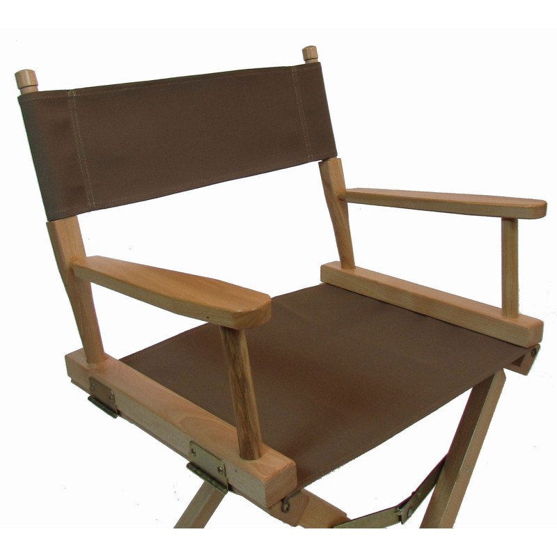 Sunbrella® Directors Chair Replacement Cover (Round Stick) - Cocoa