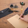 Facwxiao Quill Pen and Ink Set,Feather Pen Set for Calligraphy,Christmas