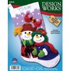 Design Works Crafts Felt Stocking Kit, Snow Couple
