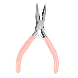 Gatuida Ergonomic Needle Nose Pliers for Jewelry Making Pliers with Grip Multi Functional Tool for Bracelet Earring and Necklace Repair Space Saving Design