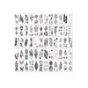 Tattoo Stickers, Tattoos, Set of 60, Tattoo Stickers, Realistic, Waterproof,