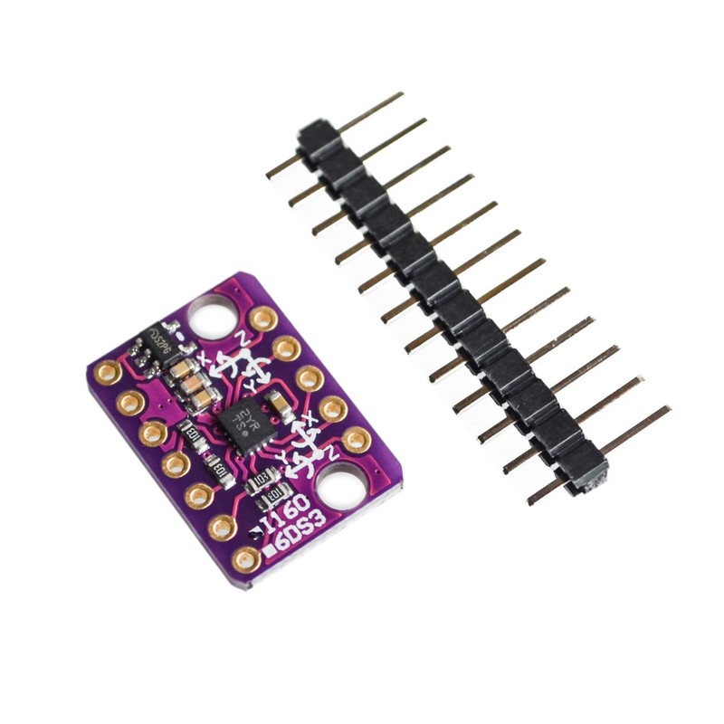 TECNOULAB BMI160 6DOF Accelerometer Gyroscope 6-Axis Inertial Measurement Sensor Pack