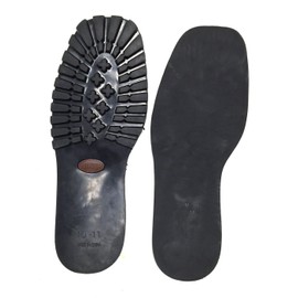 SoleTech Hiker Full Lug (100) Sole (Size 10/11) Black