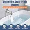 Universal Bathtub Tub Spout with Diverter, Fits 1/2" Slip-Fit Copper