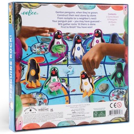 eeBoo Penguins Rock Board Game, 1 EA