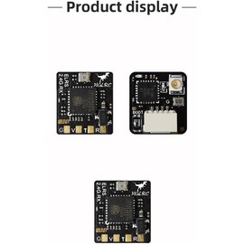 HGLRC ELRS 2.4G Receiver ExpressLRS with Omni-Directional Antenna High Refresh Rate 500hz Low Latency for FPV Racing Drone