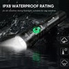 WINDFIRE Dive Lights Scuba Diving Flashlight, High-Powered Waterproof Flash Light