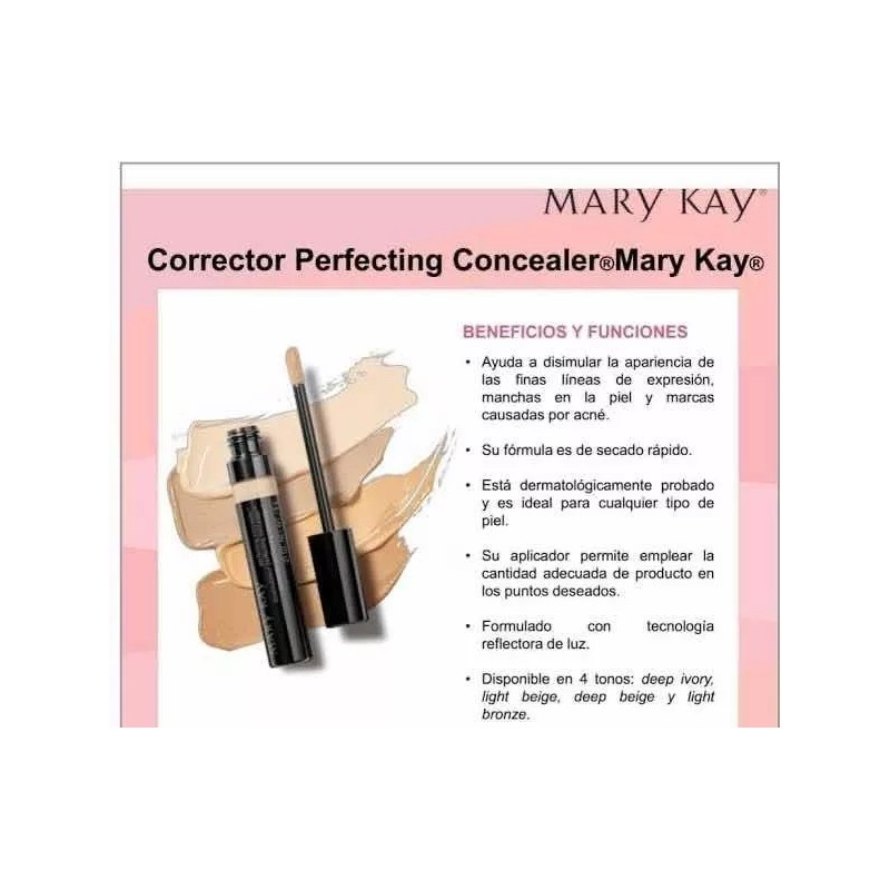 Mary Kay Corrector Para Ojos Perfecting Concealer Mary Kay 2