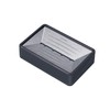 FIESONO Soap Dish Tray with Drain, Stainless Steel Soap Bar