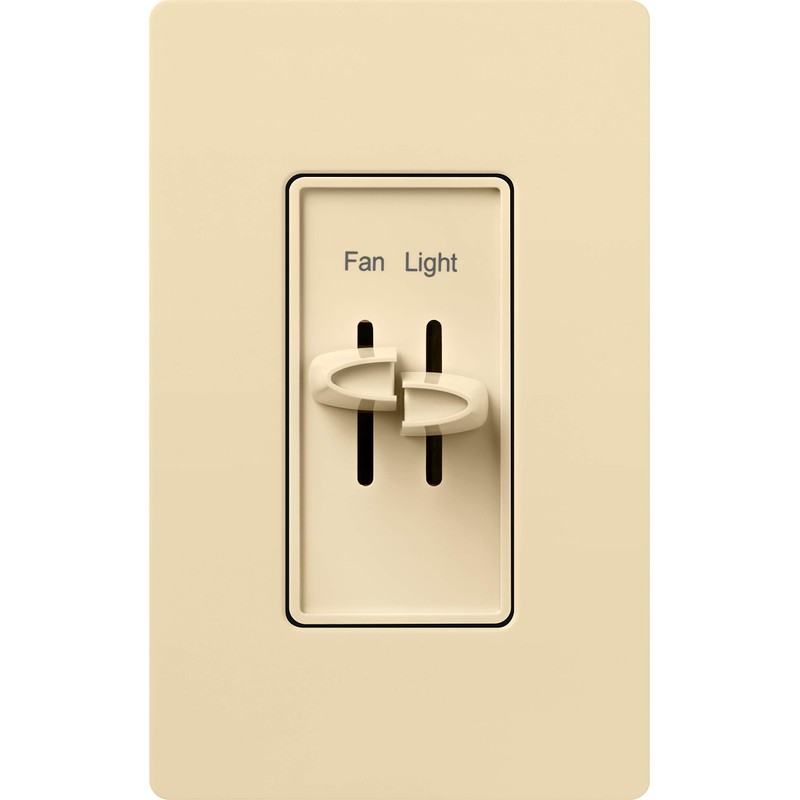 Lutron Skylark 3-Speed Combination Fan and Light Control, 1.5 Amp,