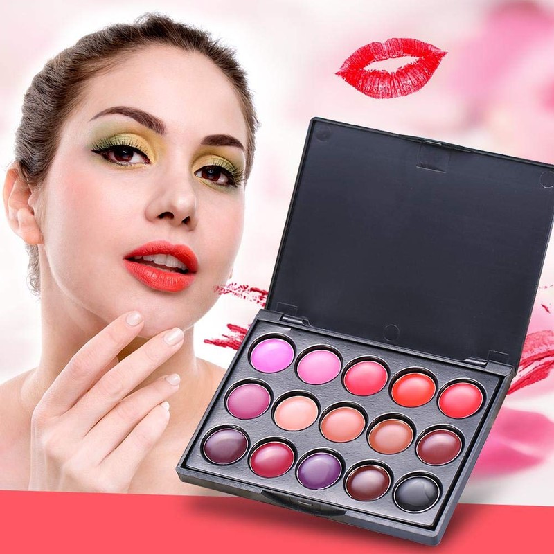 15 Colors Lip Palette Long Lasting Cosmetic Makeup Palette Professional