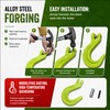 EGV 2 Pack 3/8" G80 Clevis Foundry Hook, 7055 LBS