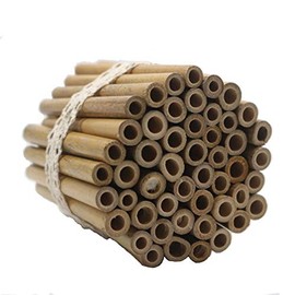 Super Idea Bamboo Tubes 10 cm Filling Ready Tubes