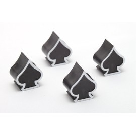 VpikS Valve Caps Pike Ass for Card Players Black White Black Valve Caps