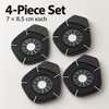 Silicone Windshield Wiper Base Covers for Blocking Leaves and Debris