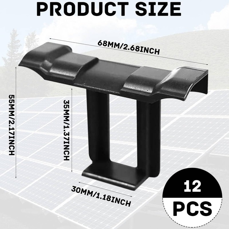 Solar Panel Water Drain Clips Drainage Clips Solar Panel Mud