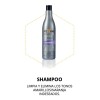 Shampoo Anti-amarillo Silver Yellow Rubio Frios Grises 500ml