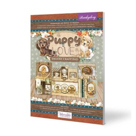Hunkydory Crafts Deluxe Craft Pad - Puppy Love