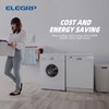 ELEGRP Matte White Single Pole Occupancy Motion Sensor Light Switch,