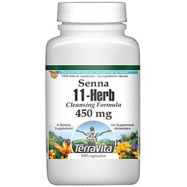 Senna 11-Herb Cleansing Formula - 450 mg (100 Capsules, ZIN: 428768)