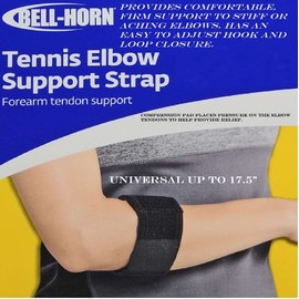 Tennis Elbow Support Strap in Black