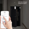 Door Magnetic Alarm Sensor WiFi Connection Light Sound APP Remind