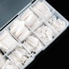 French Acrylic False Nail Tips, 500PCS Fake Nail Shape Artificial