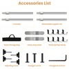 Jiang&Rong 10x10ft Heavy Duty Backdrop Stand Kit - Adjustable Step