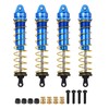sourcing map RC Shock Absorber 1/10 115mm Aluminum Threaded Front