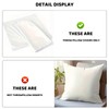 ICHOWHO Cushion Covers 45 X 45 cm, 5 Pcs Black