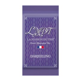 LMDT French Handcrafted Darjeeling Tea. Enveloped Teabags, 100 Count