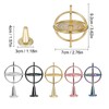 # Metal Anti Rotary Table Physics Toy, Colorful Gift for