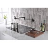 Sumerain Bronze Pot Filler Faucet Wall Mount Oil Rubbed Bronze,Dual