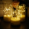 3 Pcs Flameless Candles with Remote Control, Battery Operated LED