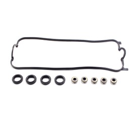 AUCERAMIC VS50493R Engine Valve Cover Gasket Set Fit for 1994-1997 Honda Accord EX 2.2L 1998-2002 Acura CL Honda Odyssey Accord EX LX SE DX 1998-1999 Isuzu Oasis 2.3L 2234CC L4 F22B1 F23A1