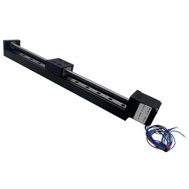 UYGALAXY 8" Stroke Mini Linear Rail Stage Actuator Effective with NEMA11 Stepper Motor + Square Small Slide Table for DIY CNC Router Parts X Y Z Linear (200MM)