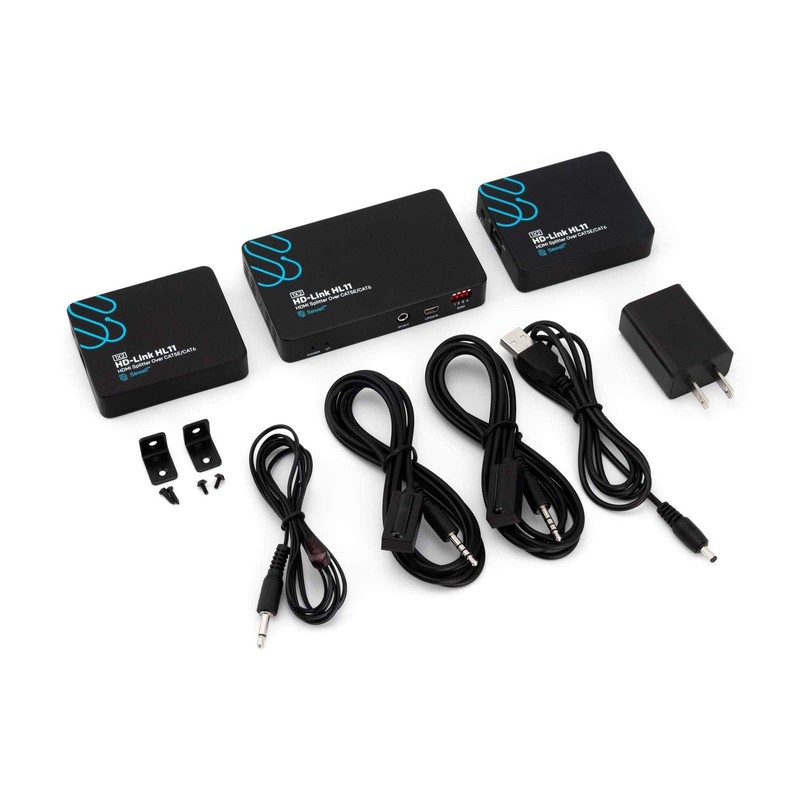 HD-Link HL11 by Sewell, 1x2 HDMI Splitter Over cat5e/6, 160