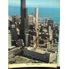 VINTAGE POST CARD AERIAL VIEW SEARS TOWER CHICAGO ILLINOIS