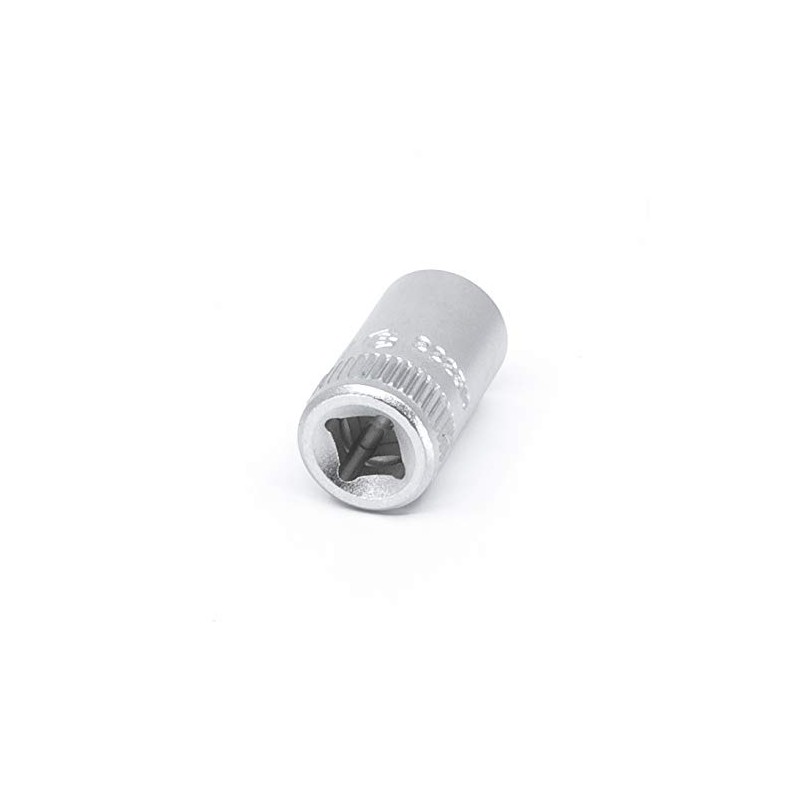 Genius Tools 222510 1/4" Dr. 10mm Hand Socket