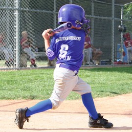 HONGTEYA Youth Baseball Socks and Belt Combo Set, 2 Pair Youth Softball Socks and Adjustable Baseball Belt for Boys Girls (Blue-05, 8-12 Years)