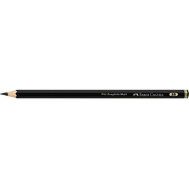 Faber-Castell Art & Graphic Pitt Graphite Matt Pencil, Matt Graphite, 2B, For Art, Craft, Drawing, Sketching, Home, School, University, Colouring